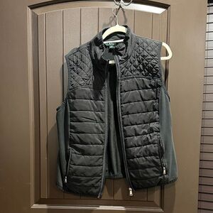 Polo by Ralph Lauren Black Quilted Vest